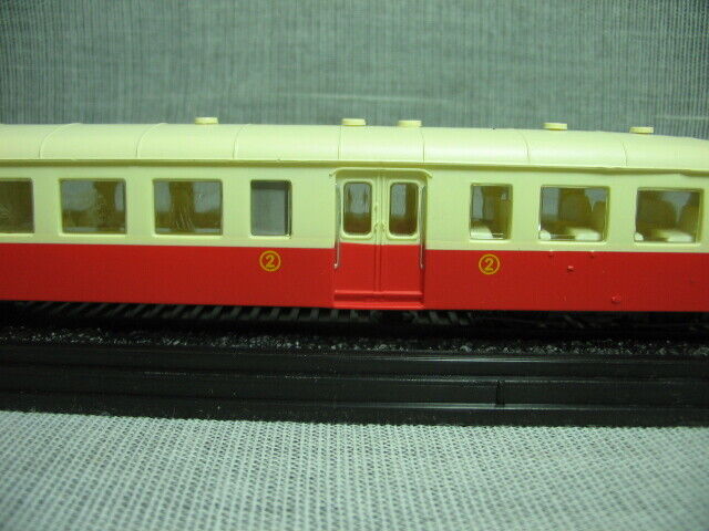 New 1:87 HO Scale Rail Transit Tram Train X-3800 SNCF Dispay 3D Plastic Model