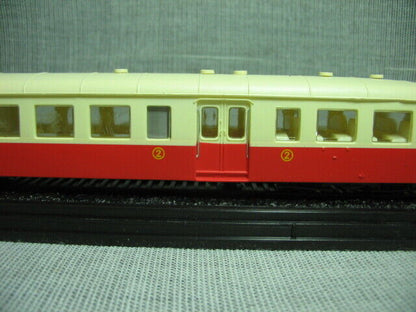 New 1:87 HO Scale Rail Transit Tram Train X-3800 SNCF Dispay 3D Plastic Model