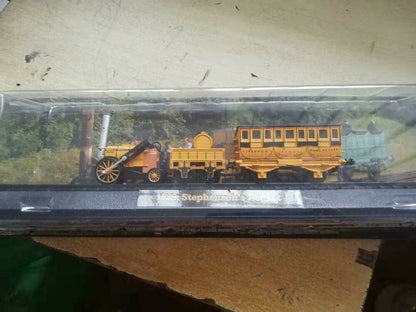 Brand New Steam Train 1829: Stephenson's Rocket Static Display 3D Plastic Model