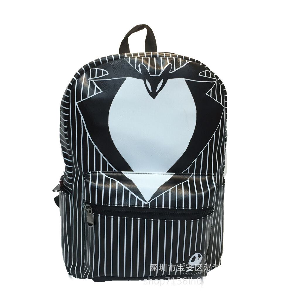 Jack Skellington The Nightmare Before Christmas Halloween Schoolbag Backpack