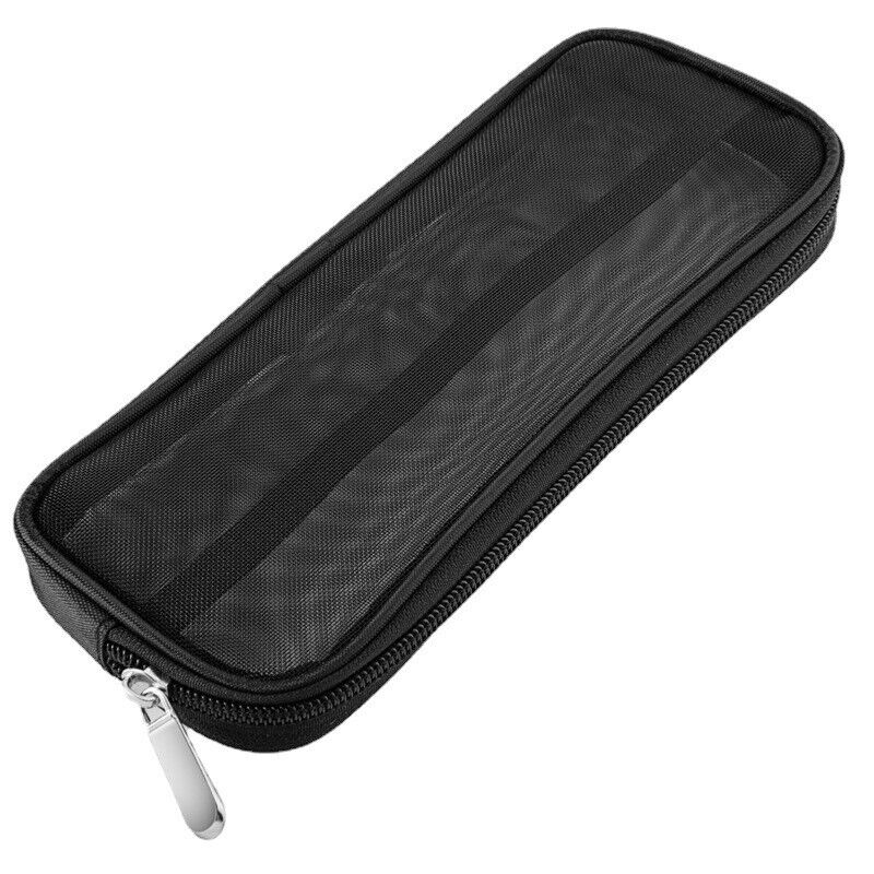 Makeup Brush Travel Case Cosmetic Toiletry Bag Organizer Mesh Kit Pouch