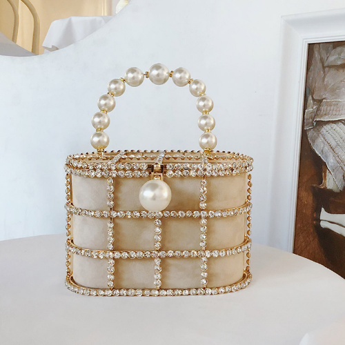 Basket Evening Clutch Bags Women Handbags Ladies Wedding Party Purse