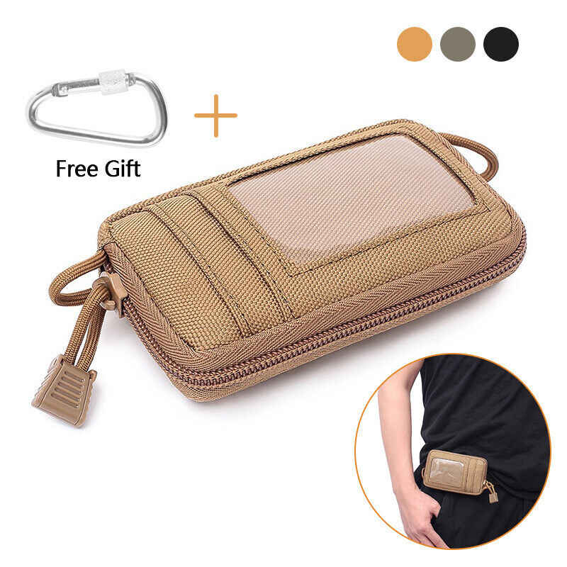 Outdoor Running Multifunction Wallet Travel Mini Coin Wallet Waterproof Card Bag