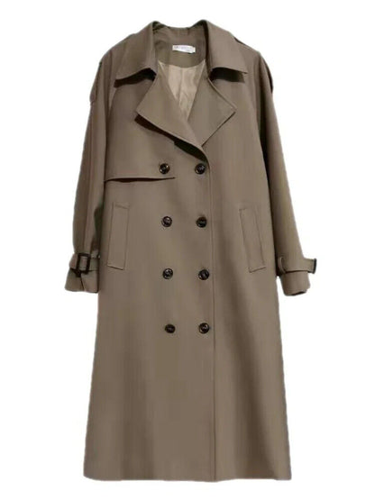 Coats Woman Winter Windbreaker Women's Trench Coat Overcoat