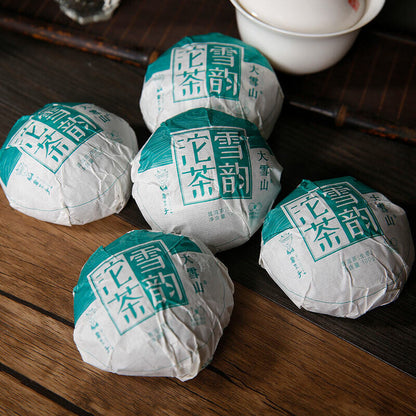 500g Lincang Big Snow Mountain DR. PU'ER TEA Xueyun Tuocha Puer Raw Tea