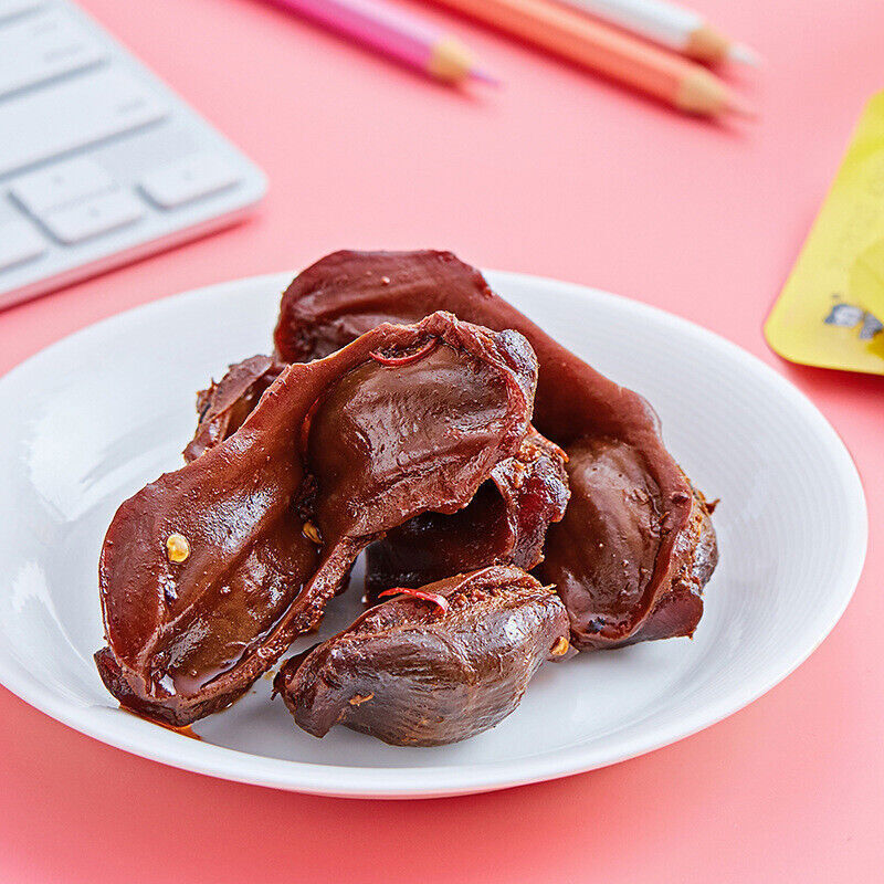 110g X 2 Bags Zhouheiya Duck Gizzards Chinese Specialty Snacks Food 周黑鸭鸭胗鸭肫