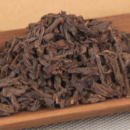 China Ripe Pu-erh Tea Muzhi Chen Xiang Puer Loose Leaf Shu Puer Tea 120g/Box