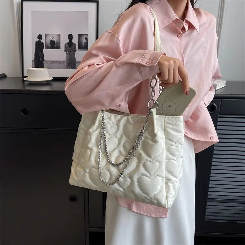 Tote Bag Spring Handbags Women Daily Commute Underarm Shopping Shoulder Bag