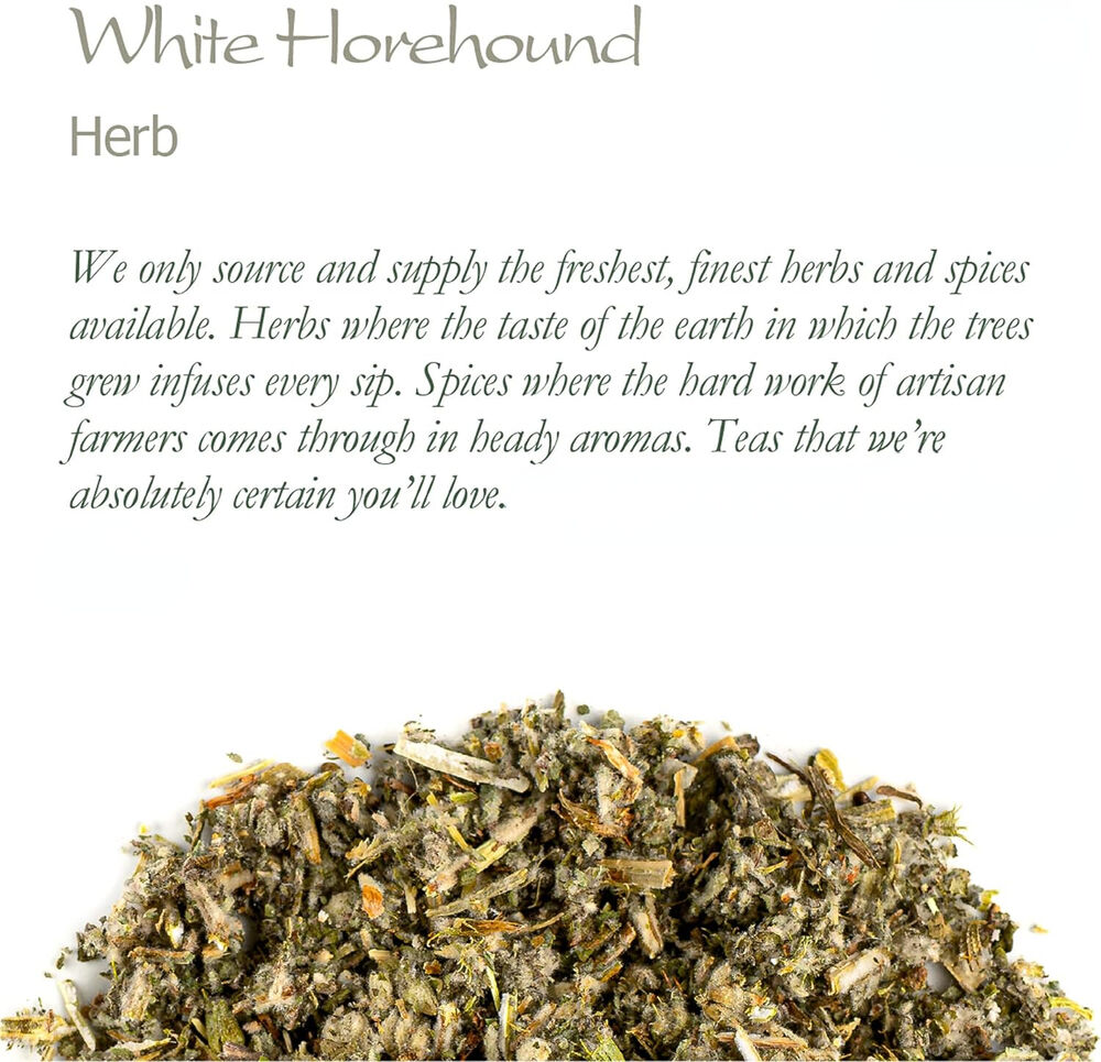 Horehound Leaf Tea Herb - White Horehound Leaves 100g