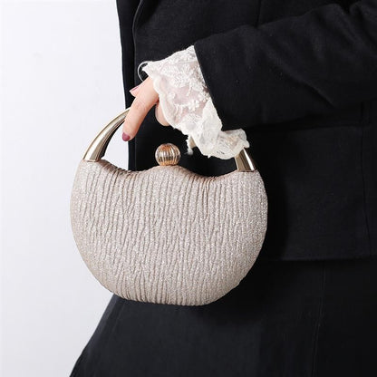 Clutch Bag Handbags Elegant Round Shoulder Bag Small Evening Clutch Bag Purses