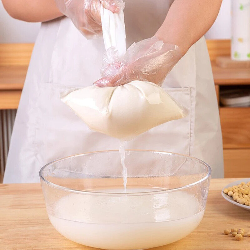 Strainer Bags Fine Nylon Reusable Nut Milk Unbleached Food Cheese Yogurt Filters