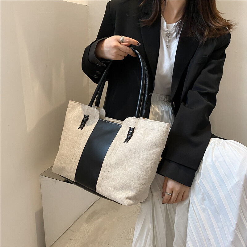Womens PU Leather Shoulder Bag Tote Purse Handbag Messenger Crossbody Satchel