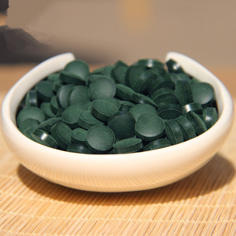 250g Organic Spirulina Tablets Veg Pills Superfood Cold Pressed Anti Fatigue