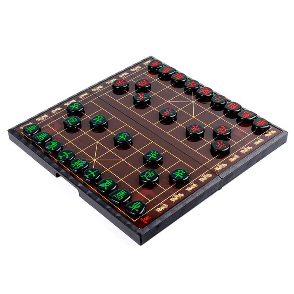 Large Chinese Chess Board Xiangqi Set Set