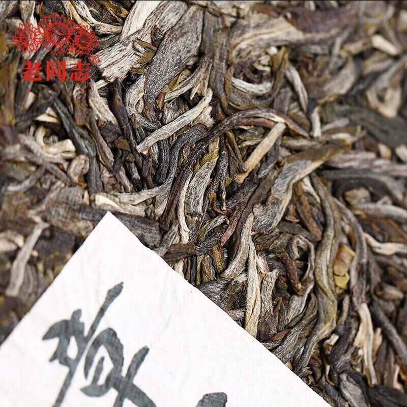 2021 Haiwan Zhang Jia San Dui Raw Puer Tea Bulang Mountain Sheng Puerh 500g