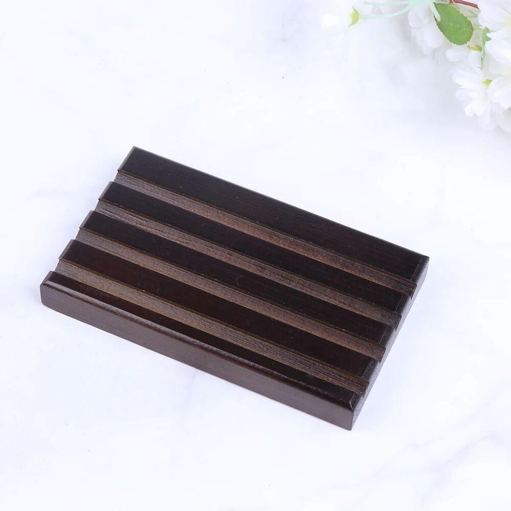 Pin Display Case Wooden Challenge Coins Stands Collection Holders 15.4x9.2x2.1cm