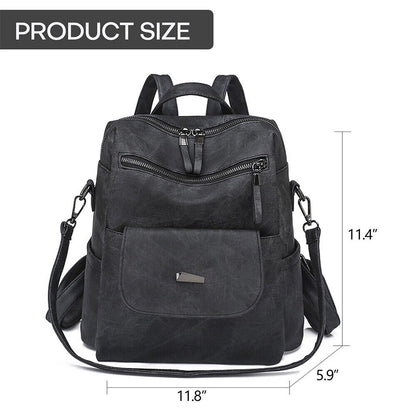 Women Leather Backpack Purse Sling Bag Back Pack Shoulder Handbag Waterproof