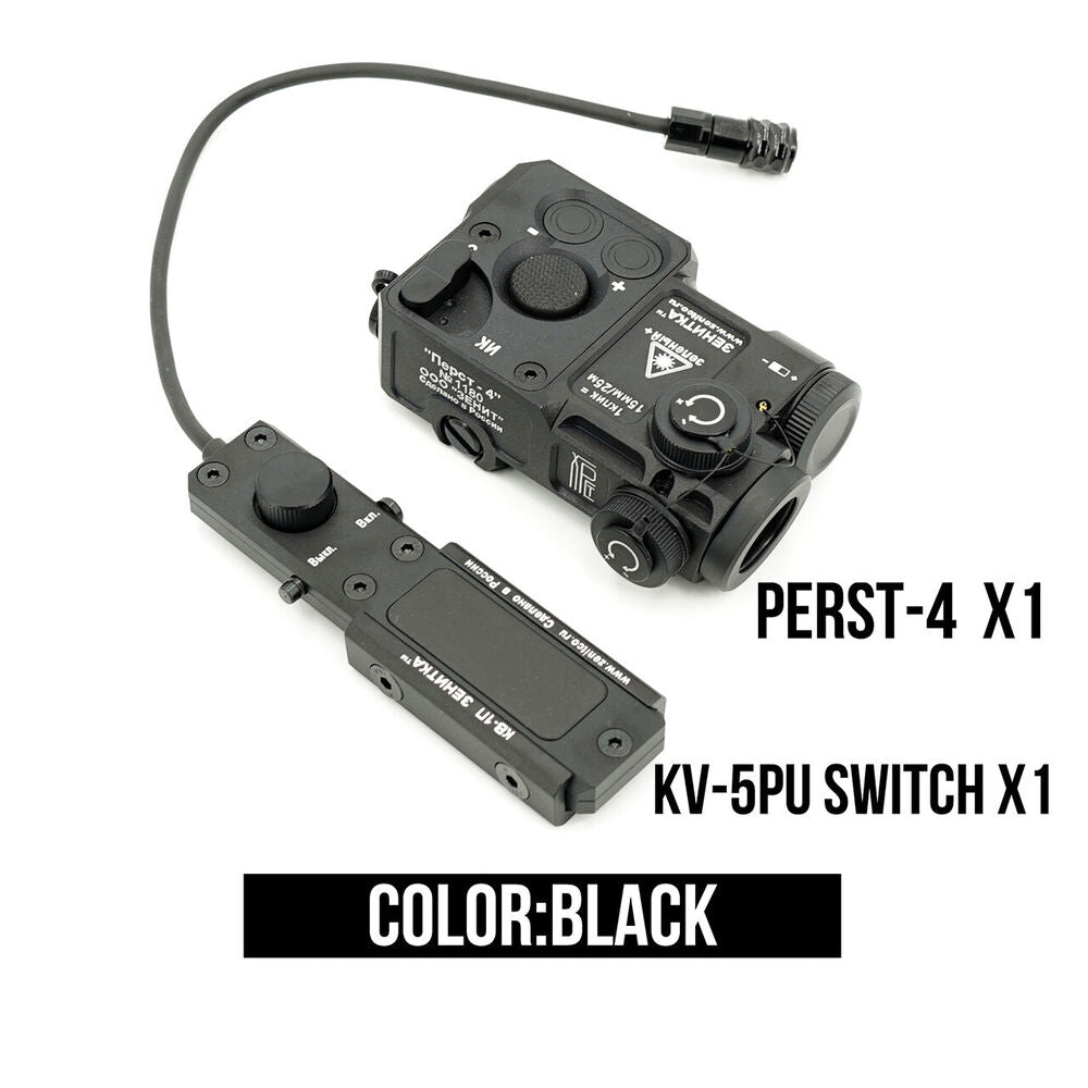 NEW Pointer PERST-4 Aiming IR / Green Sight w/ KV-D2 Tactical Switch Reset