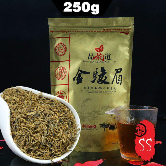 250g Hand-picked Jin Jun Mei Black Tea Golden Eyebrow Wuyi Black Teas