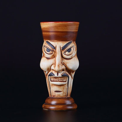 Wine Cups Creative Hawaii Tiki Porcelain Drinks Beer Mug Bar Tools 470ml Ceramic