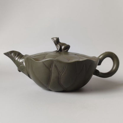 Chinese Yixing Purple Clay Teapot Tea Set Pot Zisha Ceramic Cute Decor Figurine