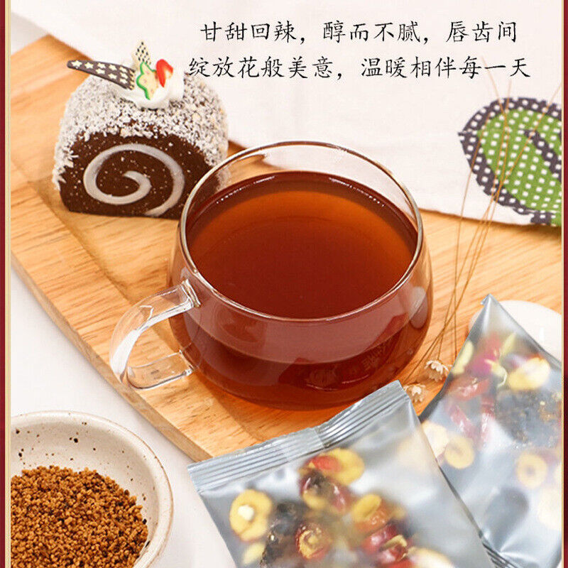 Brown Sugar Ginger Date Tea 红糖姜枣茶 女性生理期养生茶 10袋/盒