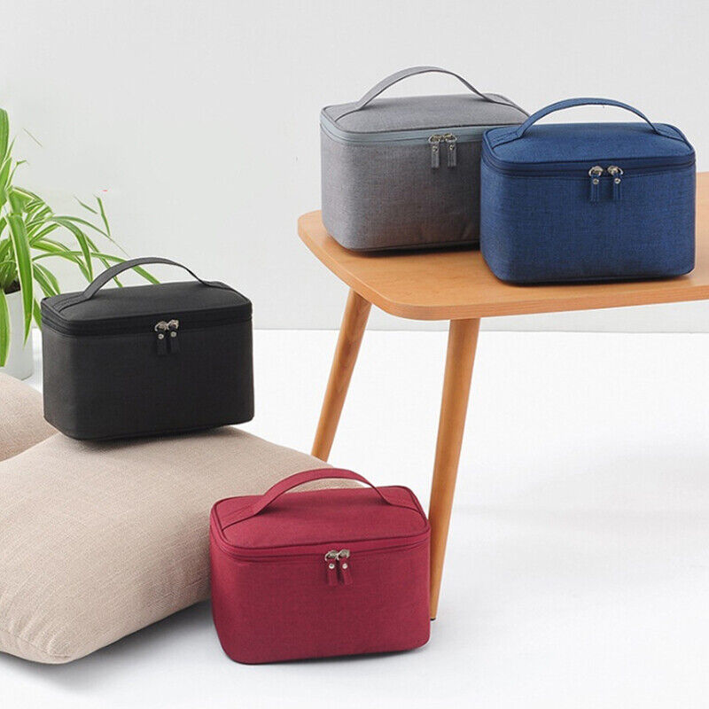 Travel Waterproof Portable Women Makeup Bag High Capacity Toiletries Storage zd