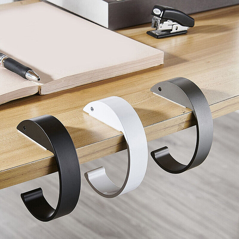 Adjustable Desk Edge Hook Without Punching Office Desktop Edge Hanging Bag Hook