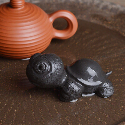 Creative Tea Pet Turtle Table Decoration Holder For Lid Of Pot Gaiwan Zisha New