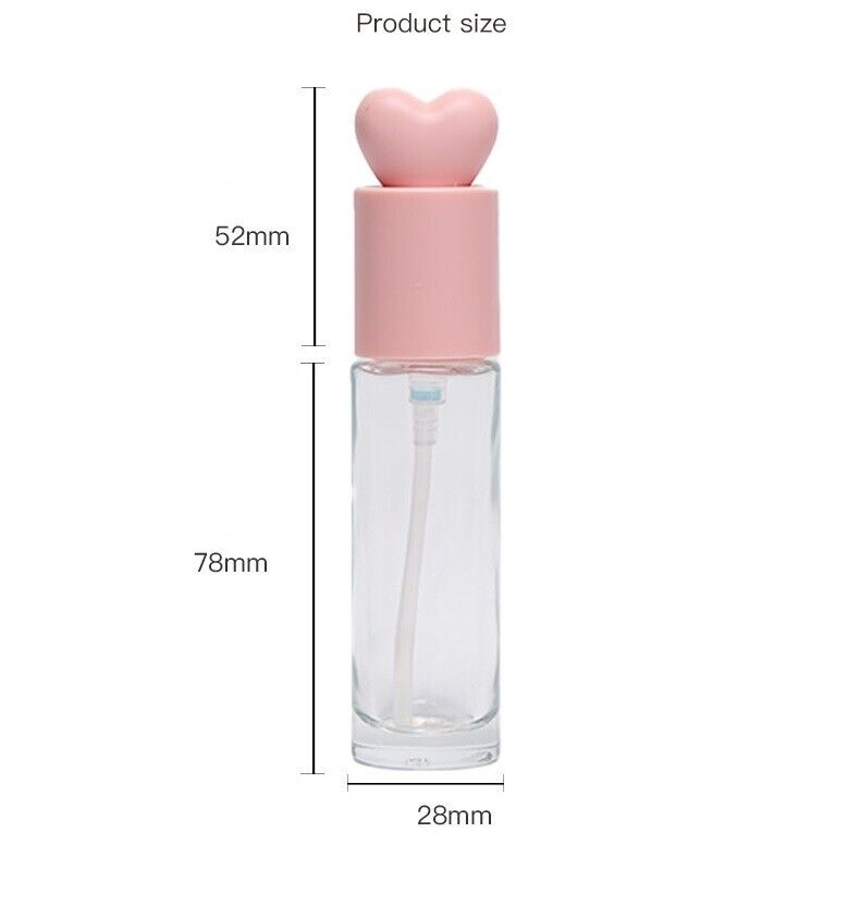 Cosmetic Container 30ml Glass DIY Empty Liquid Foundation Essence Lotion Bottles