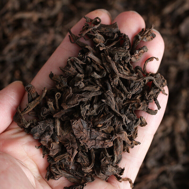 1991 Yunnan Puer Tea Zhang Xiang Ancient Tree Puerh Loose Ripe Basket Pack 300g