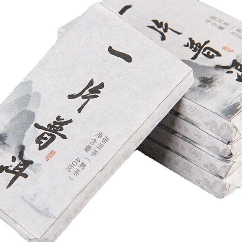 40g Healthy Drink Ripe Pu-Erh Tea Pu'er Tea Brick Ancient Tree Rock Sugar Sweet