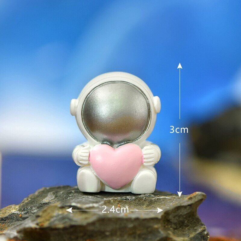 Ant Farm Decoration Resin Mini Astronaut Space Anthill Nesting Landscaping Decor
