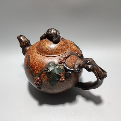 Vintage Chinese Yixing Purple Clay Teapot Zisha Ceremony Teaware Collection Rare