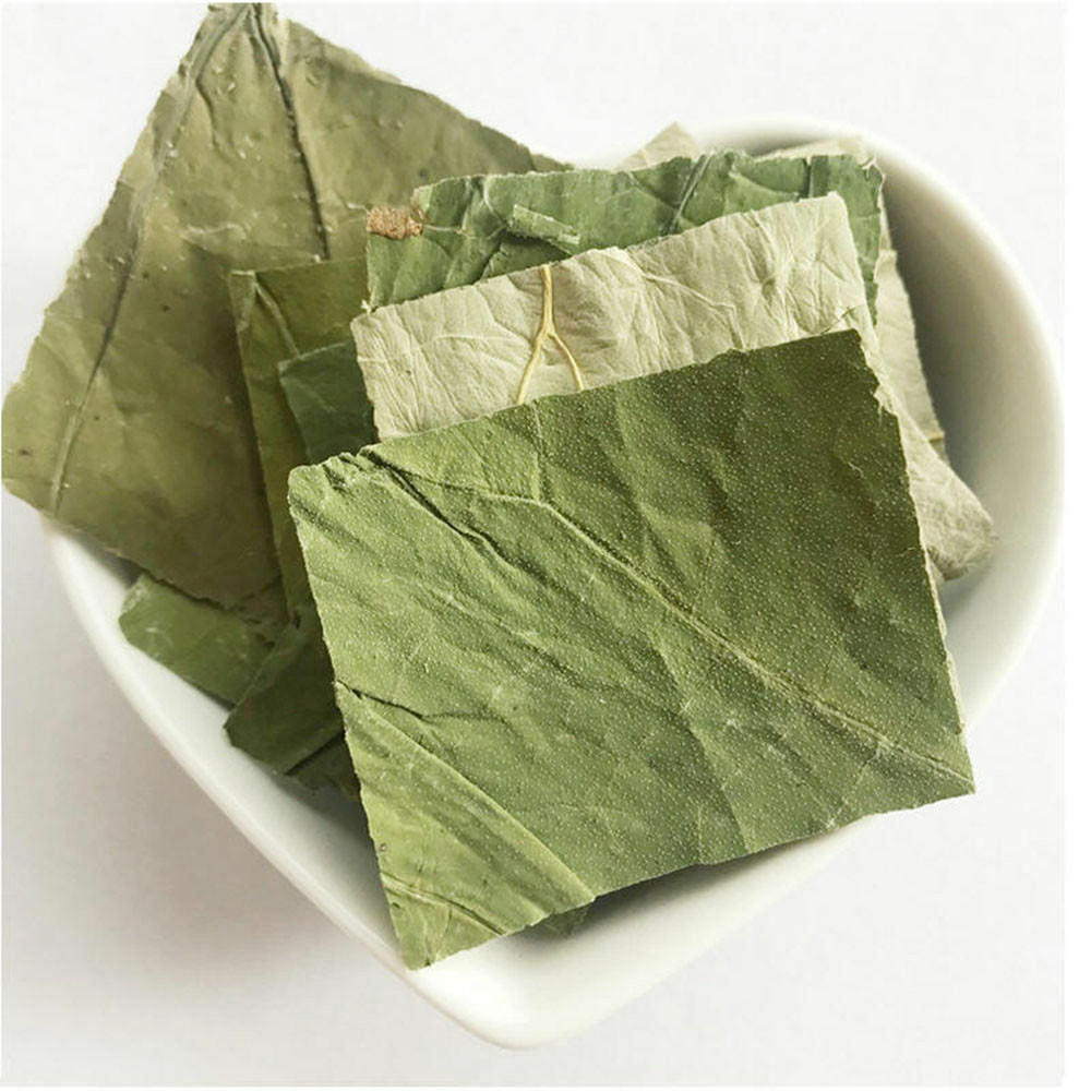 50g~500g Dried Lotus Leaf Slices Tea Lotus Leaf Loose Tea Lose Weight Green Tea