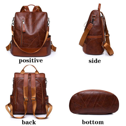 Women’s Backpack Fashion Backpack Large Capacity Antitheft Shoulder Bags