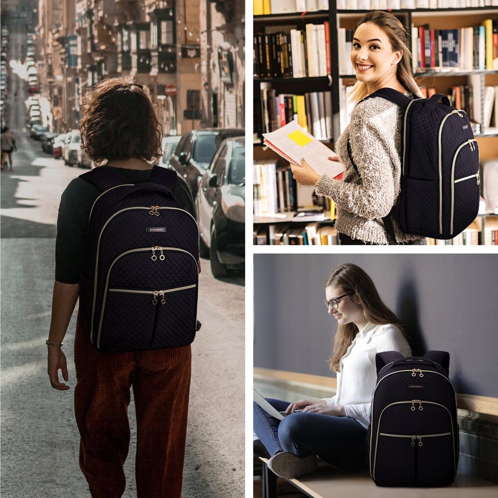 Laptop Backpacks Women 15.6 inches Bags School Bag Work School College