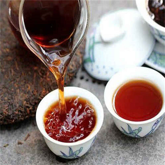 2006 Yunnan Qizi Ripe Pu'er Tea Gift Tea Collection Chinese Puerh Black Tea 400g