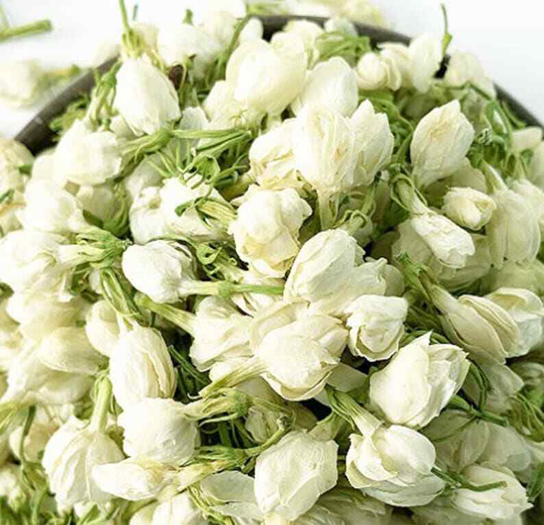 Dry Jasmine Buds Tea,chinese Flower Tea,blooming Flower Tea,jasmine Flower Tea
