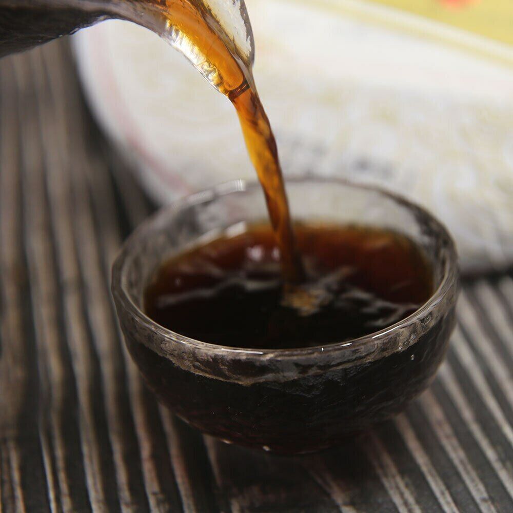 357g Ripe Puer Tea 2018 Jin Ju Ding "Nan Nuo Shan" Shu Puerh tea Chinese Tea