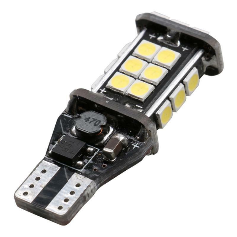 LED Super Bright Reversing Light Car Backup Reserve Lights Tail Lamp Xenon 2Pcs