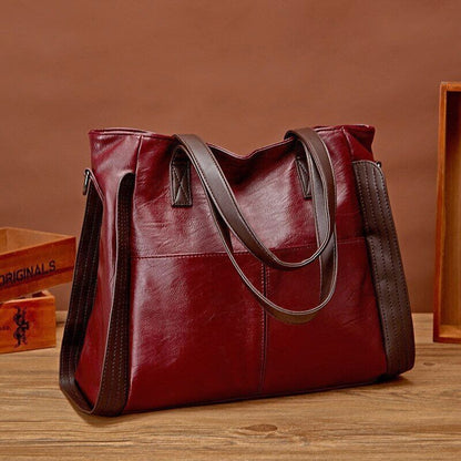 Tote Bag Handbag Shoulder Bag Women Ladies PU Leather Crossbody Bag