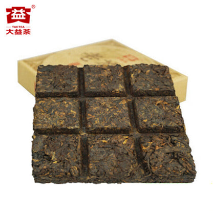 2014 TAETEA Lao Cha Tou Dayi Menghai Puerh Puer Ripe Tea Brick 100g 1401 Batch