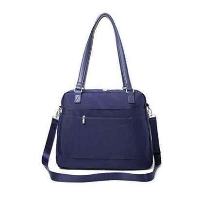 Baggallini Overnight Expandable Laptop Tote - Lightweight One Size, Navy
