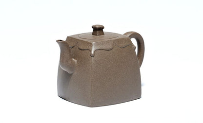 210cc chinese Yixing Handmade Zisha QingHui clay Teapot SiFang RuYi Hu Tea Pot