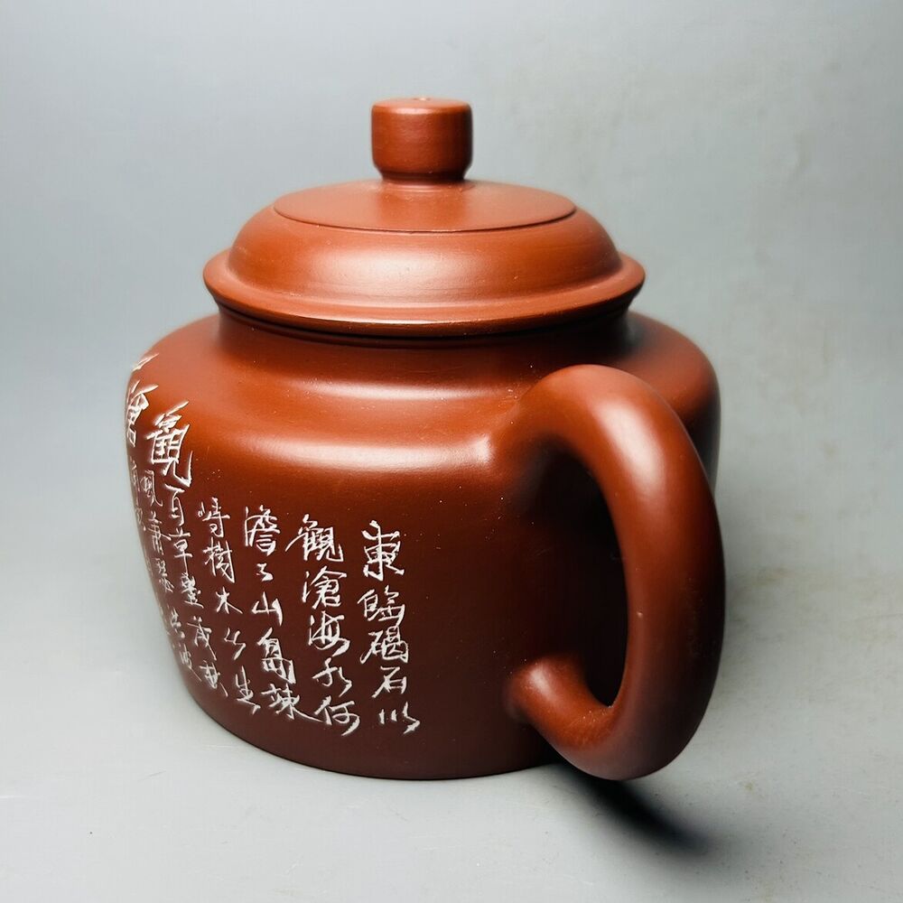 Vintage Chinese Yixing Purple Clay Teapot Zisha Ceremony Fashion Gift Teaware