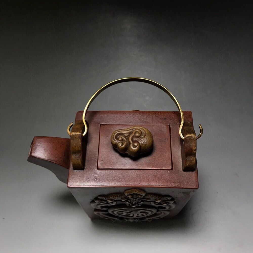 vintage chinese yixing purple clay teapot zisha ceremony fashion gift teaware