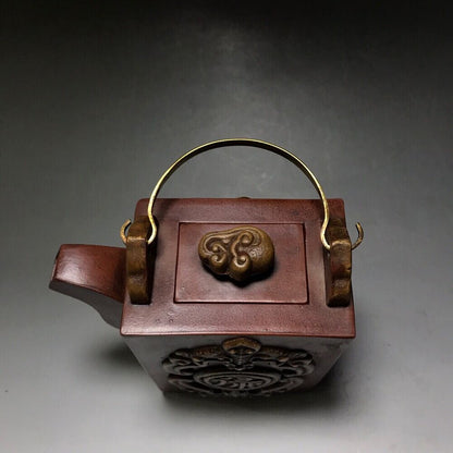 vintage chinese yixing purple clay teapot zisha ceremony fashion gift teaware