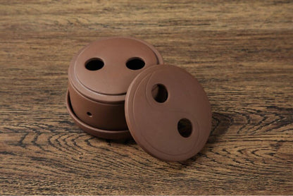 Yixing Handmade Moxa Purple Sand Eight Diagrams Moxibustion Pot Wormwood Tool 艾灸