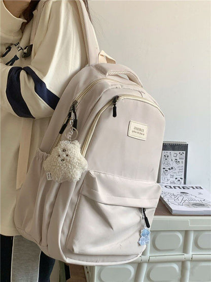 Polyester Backpack 30*44 CM Fashion Students School Bags Laptop Traveling Purse